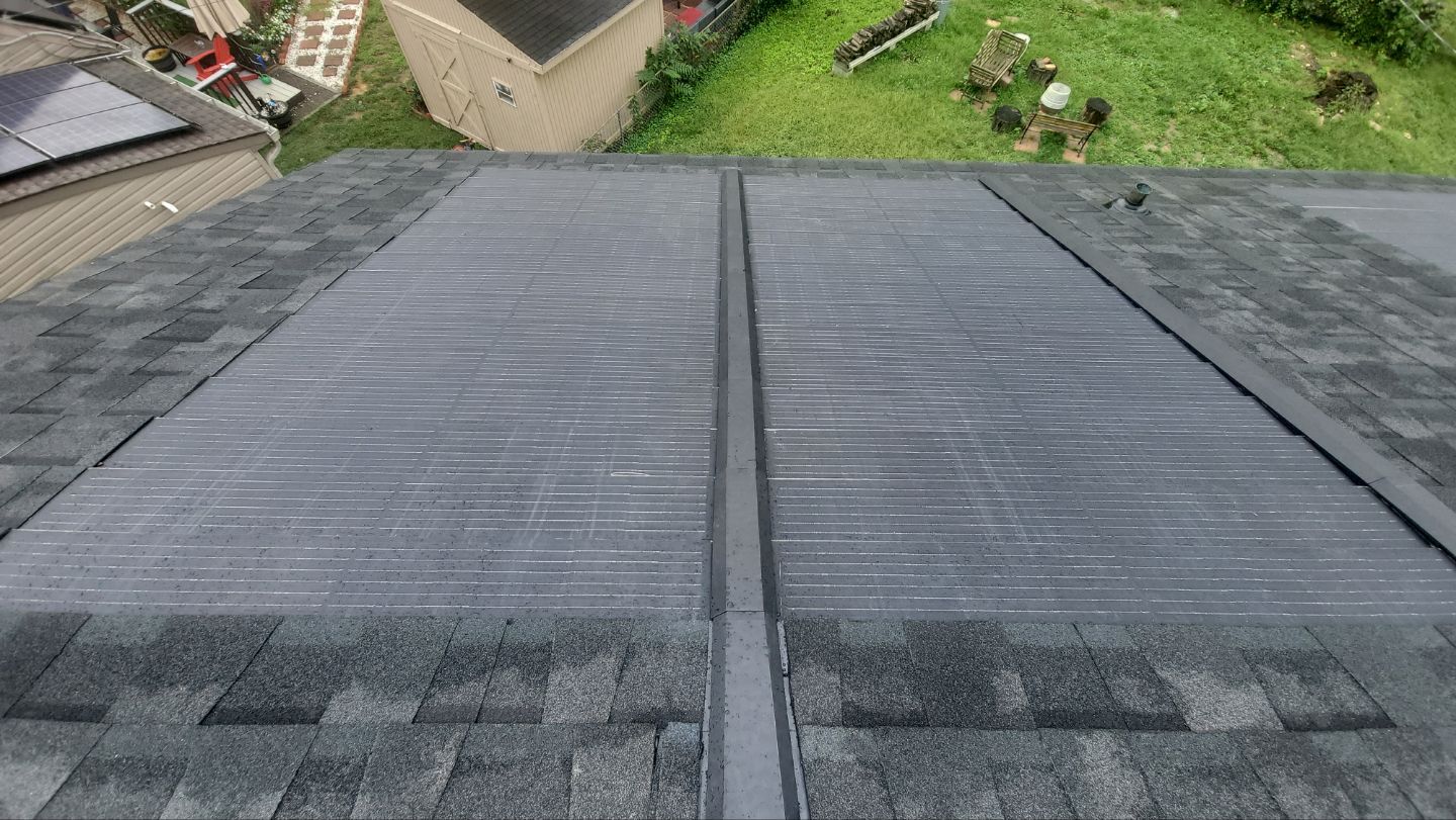 Roof and Solar Installation using GAF Timberline Solar HDZ by ExteriorPros