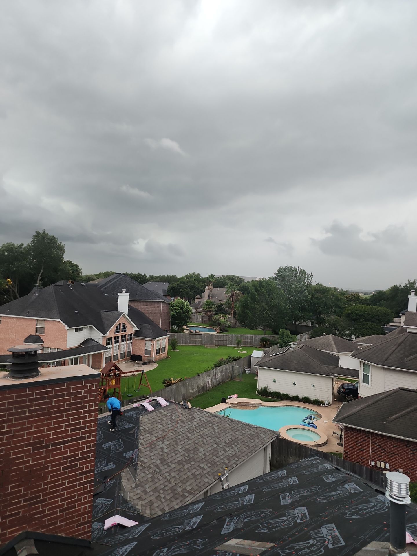 Residential Roofing Repair using Owen's Corning Duration (Lifetime) Shingles by Roof Repair Company
