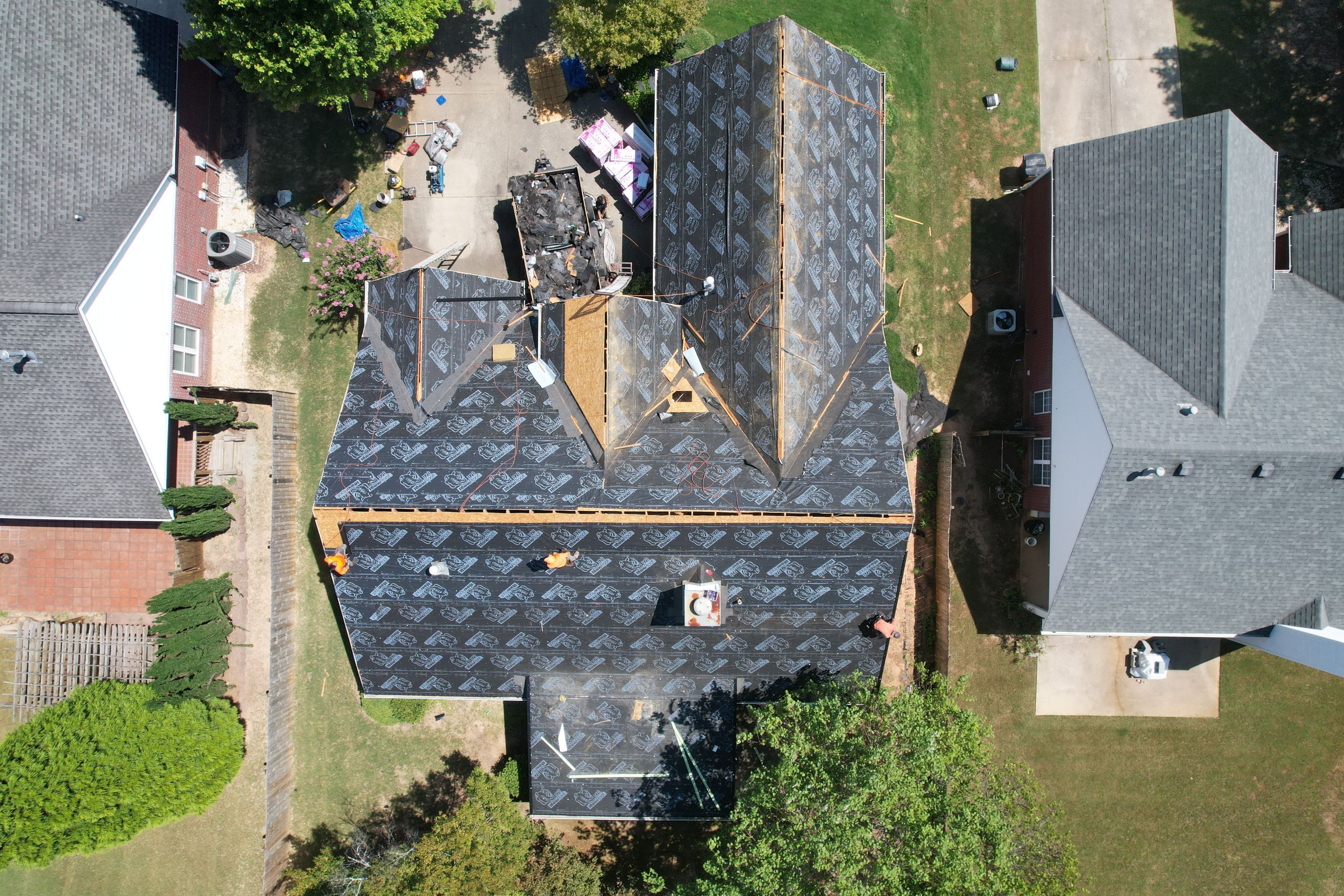 Residential Roof Replacement using Owens Corning Onyx Black by Inspector Roofing and Restoration