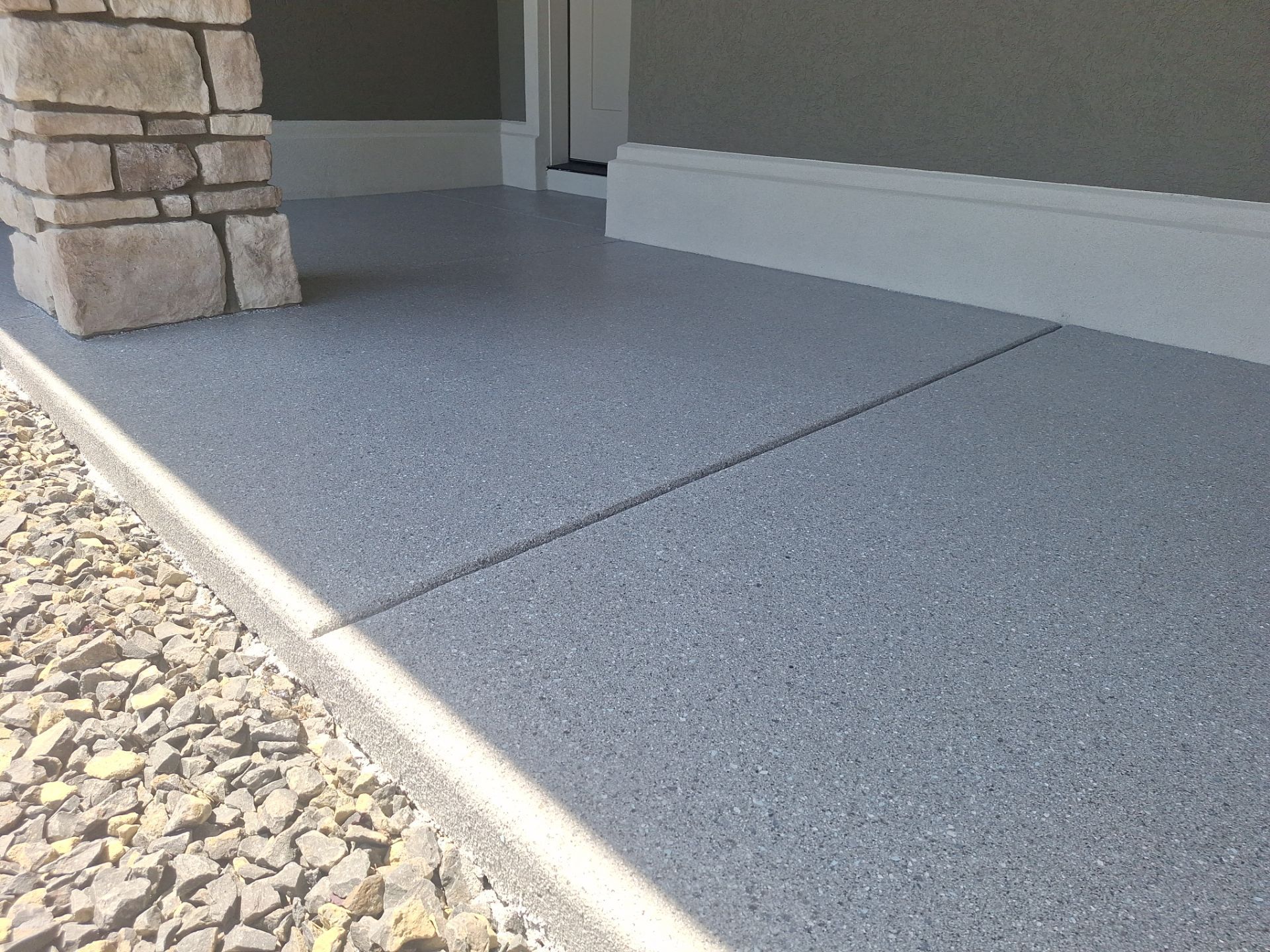 Patio Transformation using Agate Hybrid by Croc Coatings, LLC