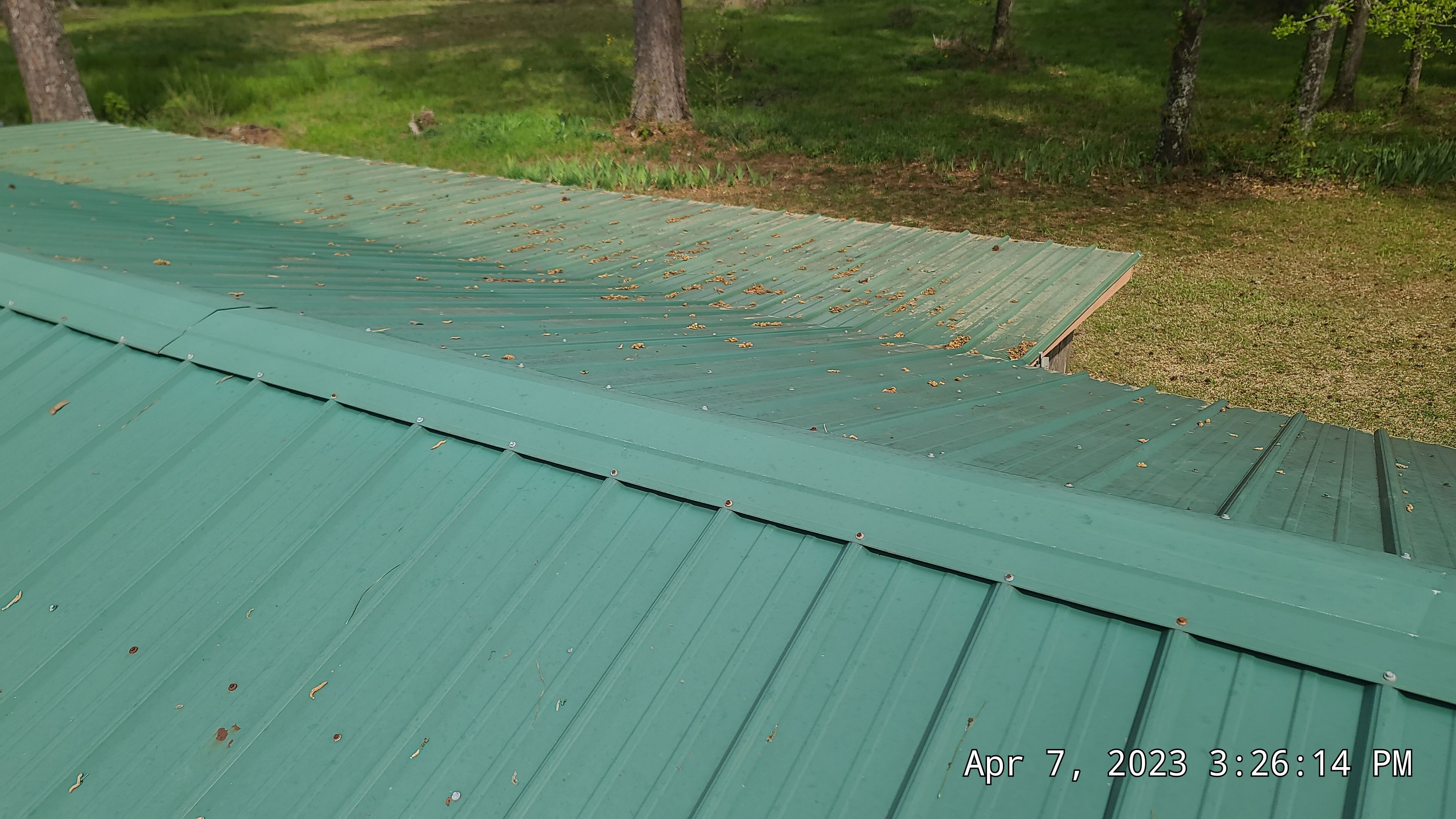 Residential Roofing Installation using 50 mil PVC by Hostetler Roofing