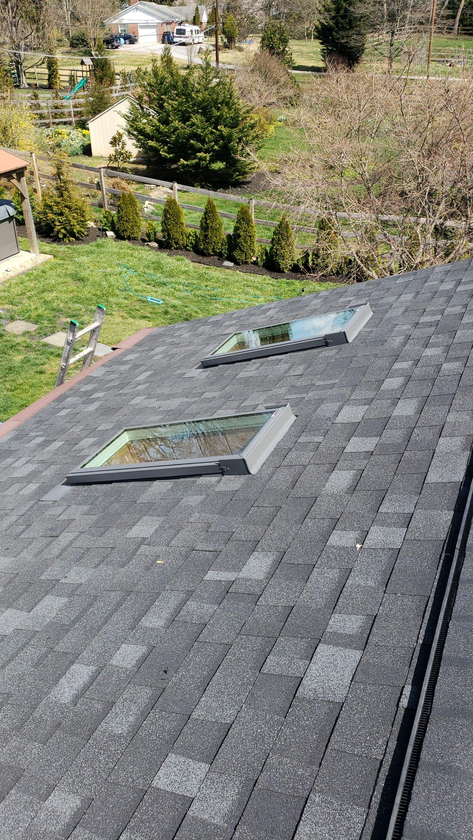 Skylight Installation using Velux Skylights by Roof Right Inc
