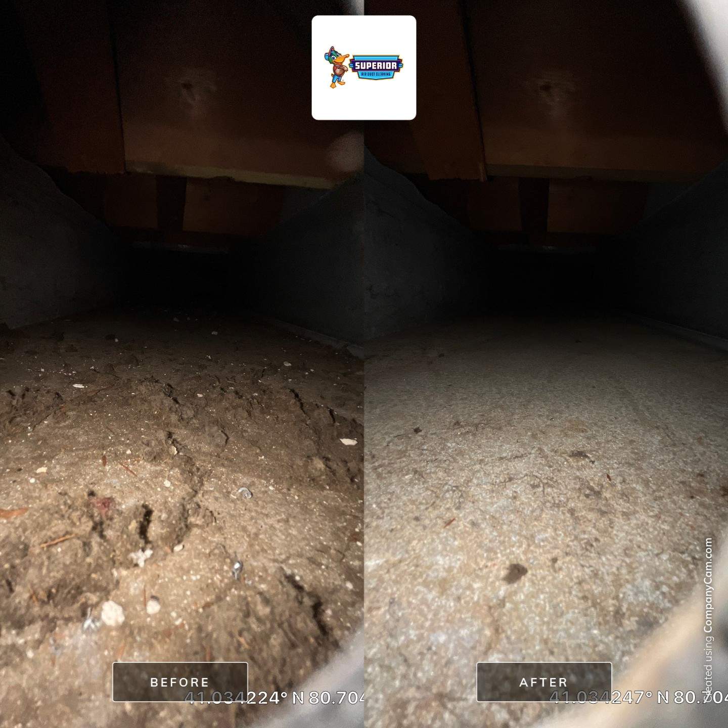 Air Duct Cleaning With a Vacuum Truck in Youngstown, OH by Superior Air Duct Cleaning