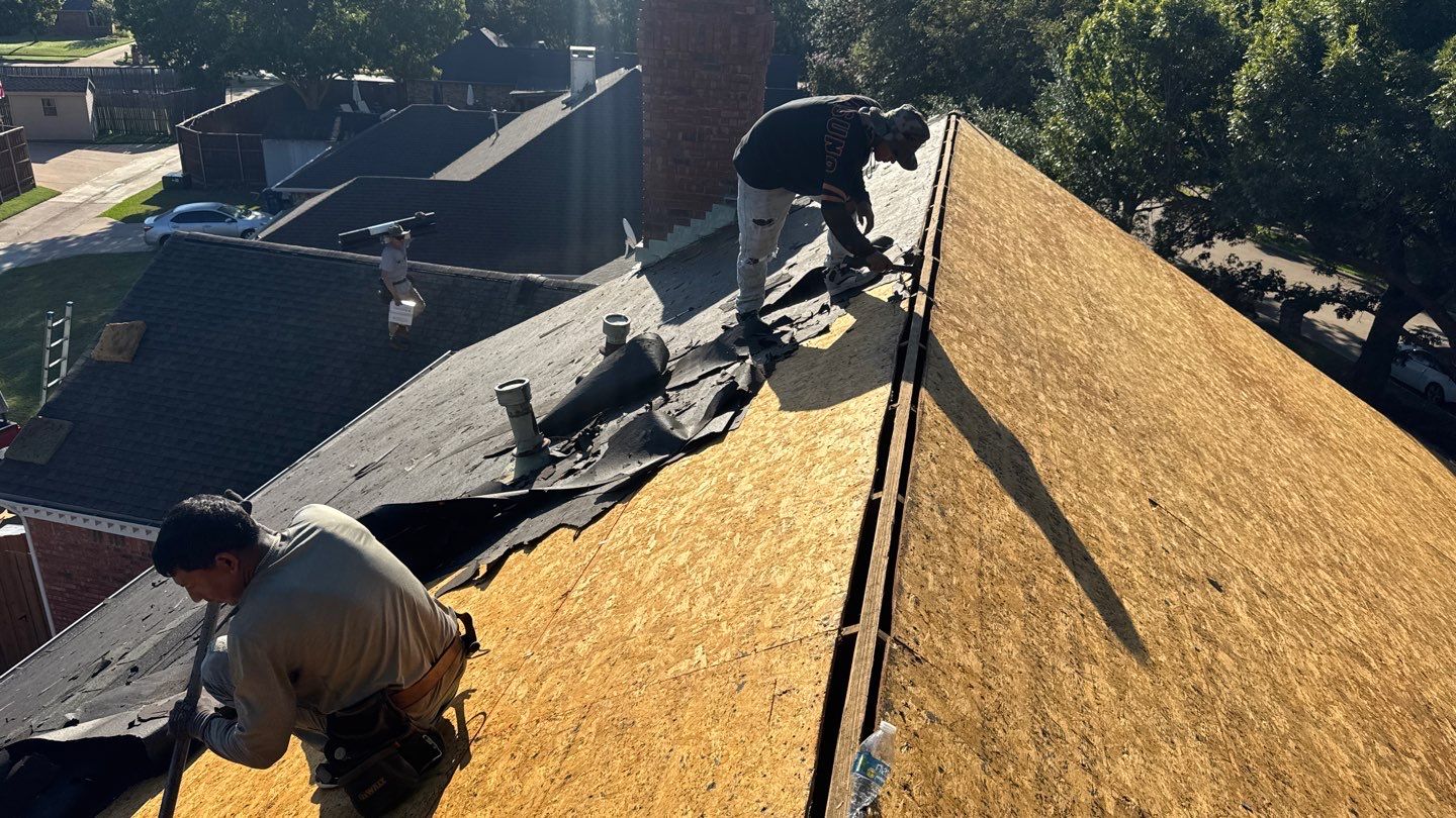 Project in Garland by Rhino Roofing and General Contracting, LLC