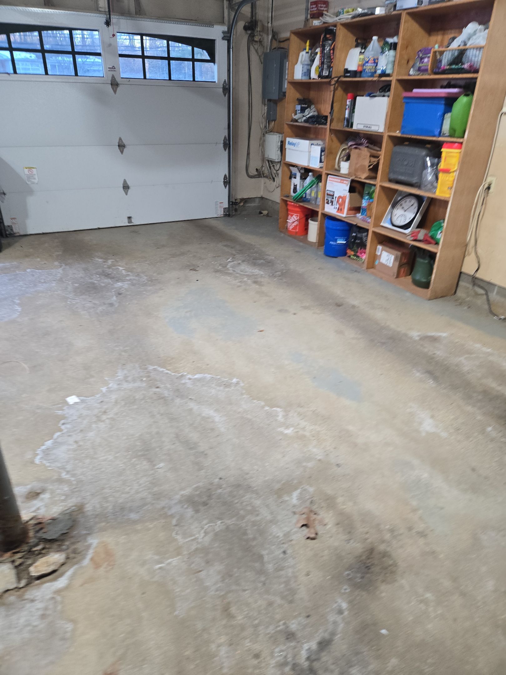 Garage Floor Coated by Spectrum Painting, LLC