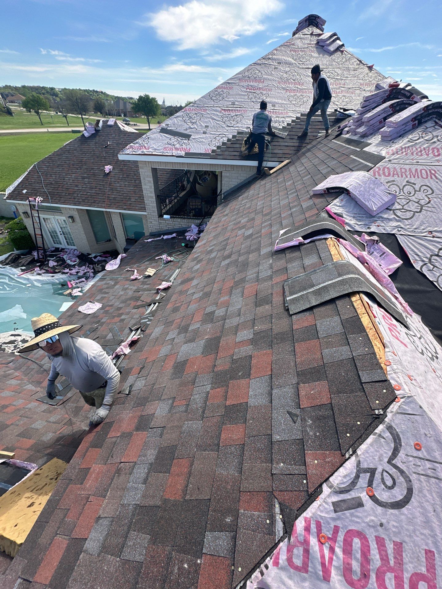 Project in Cedar Hill by Zeus Exteriors
