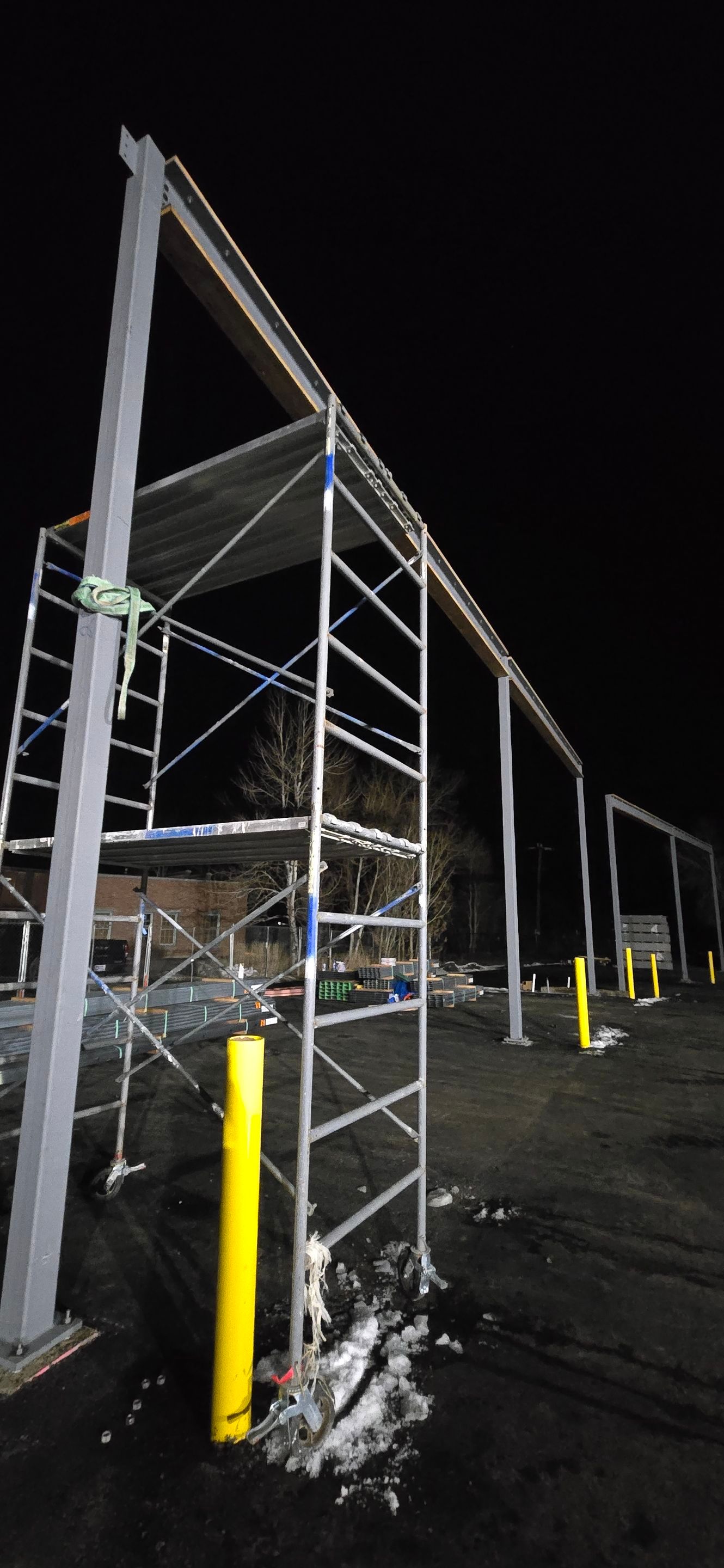 Foundation Building Material Slips by Blue Room Construction LLC