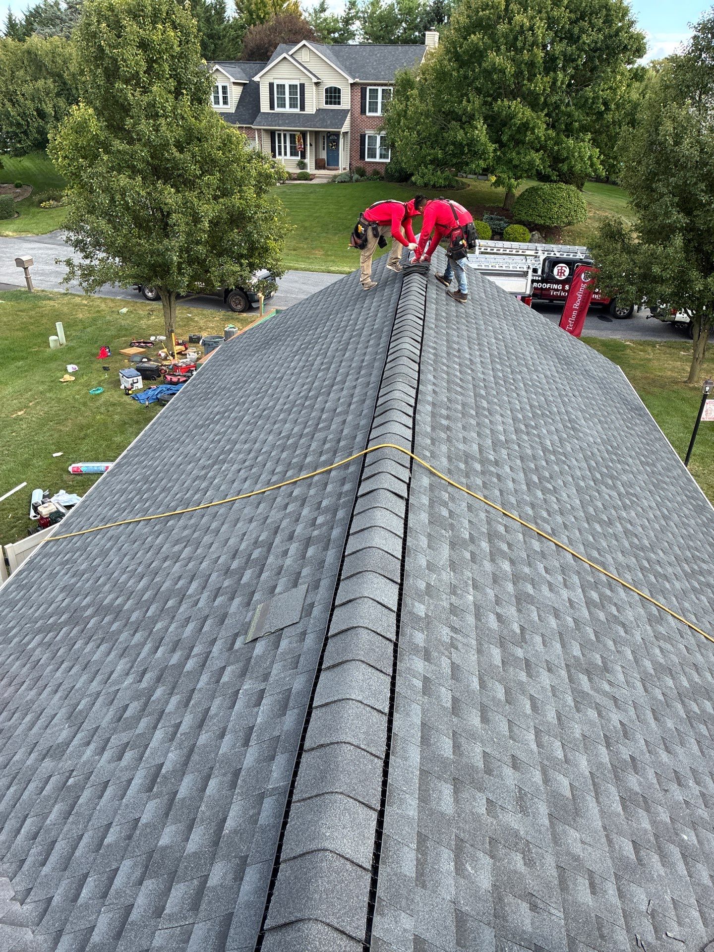 GAF Timberline HDZ Architectural Shingle Roof Replacement in Chambersburg by Teflon Roofing