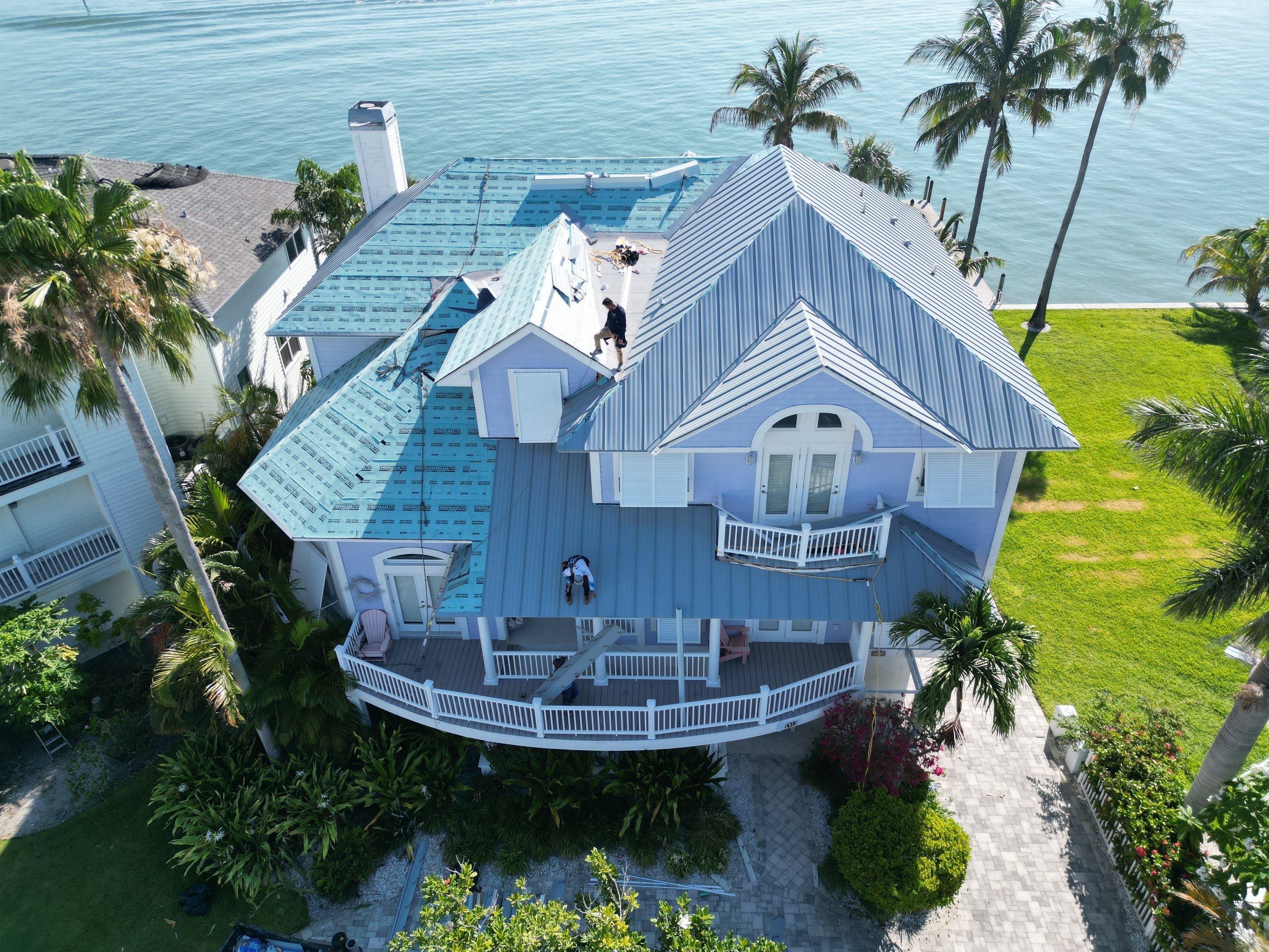 Dove Gray Standing Seam by Reimagine Roofing