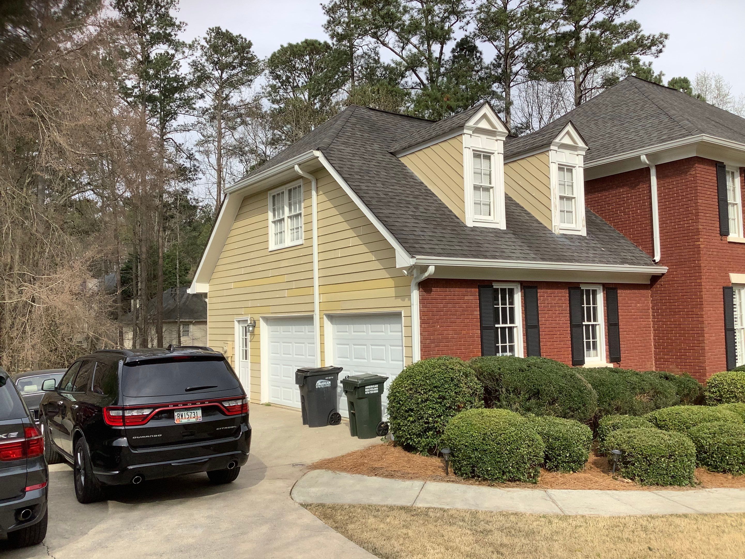 Exterior Home Painting and Trim Update in Kennesaw by Swift Home Renovations
