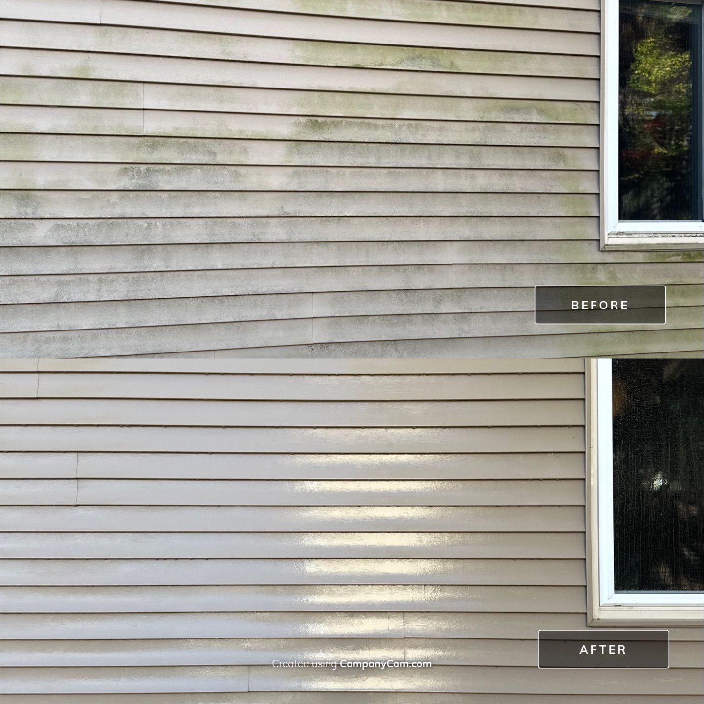 Project in Arlington Heights by Simmons Power & Soft Washing