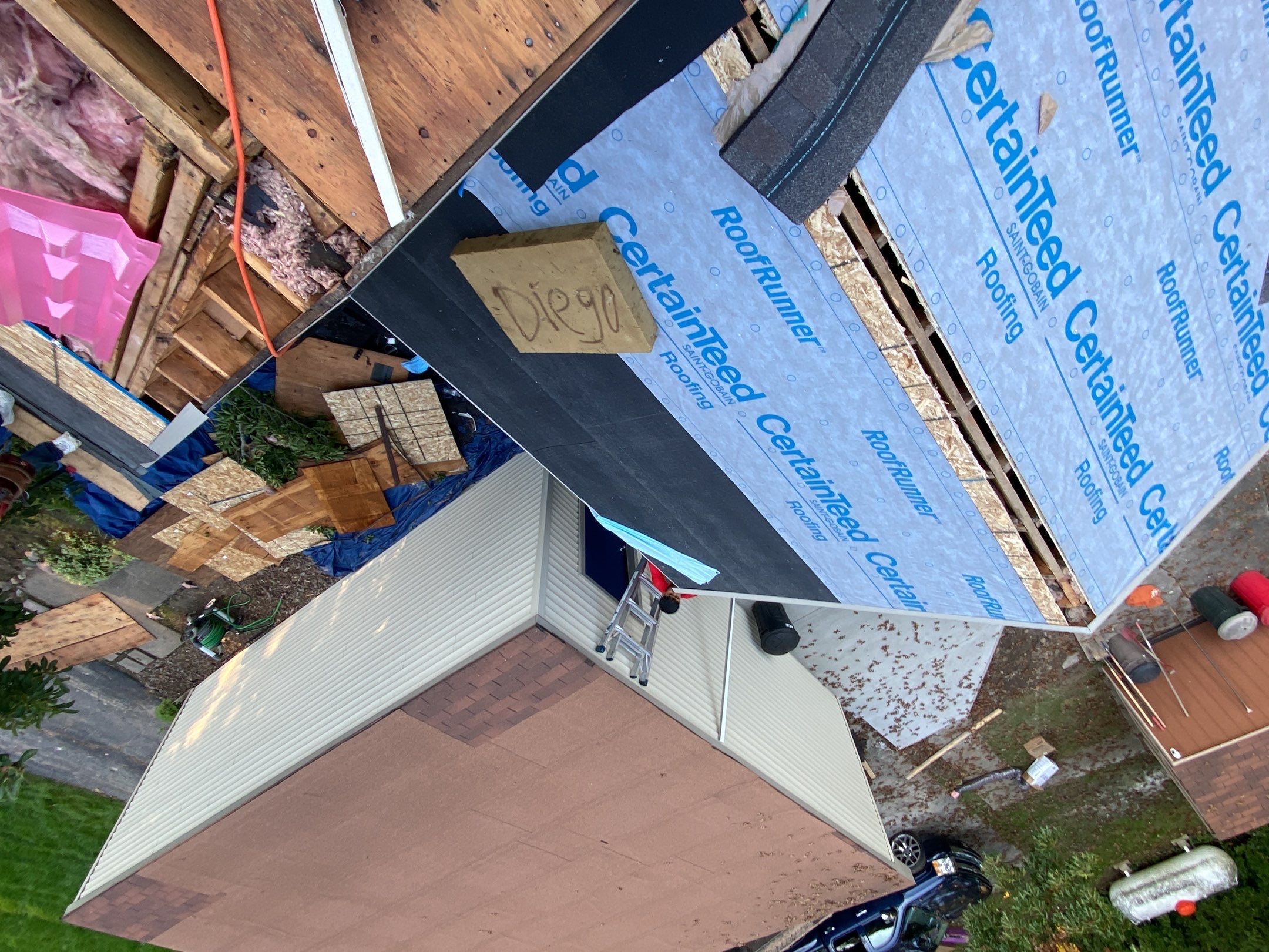 Roof Replacement using CertainTeed Landmark by 180 Contractors