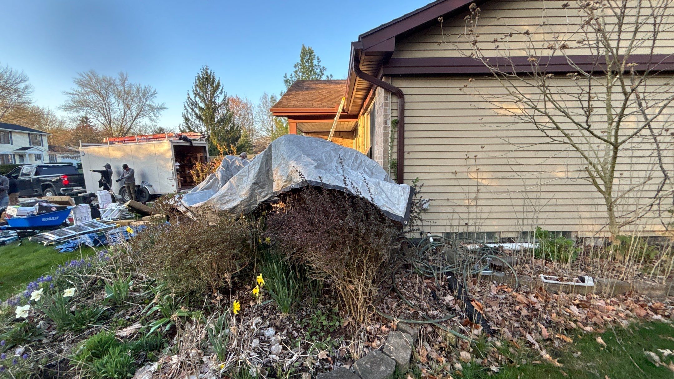 Roof Replacement using Owens Corning Driftwood by 180 Contractors