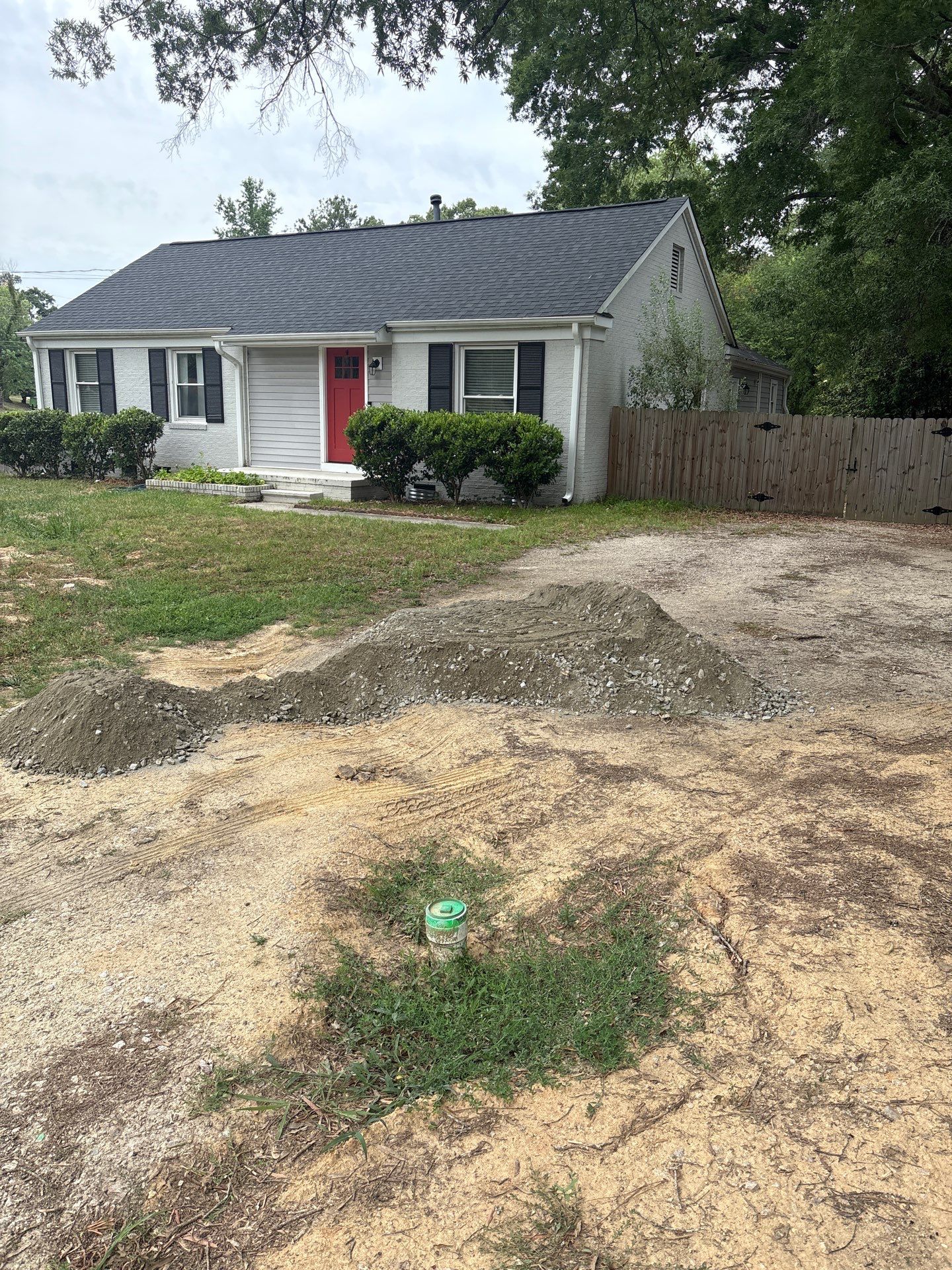 Driveway Leveling – Crush & Run Base by Billy Weatherspoon Contractor