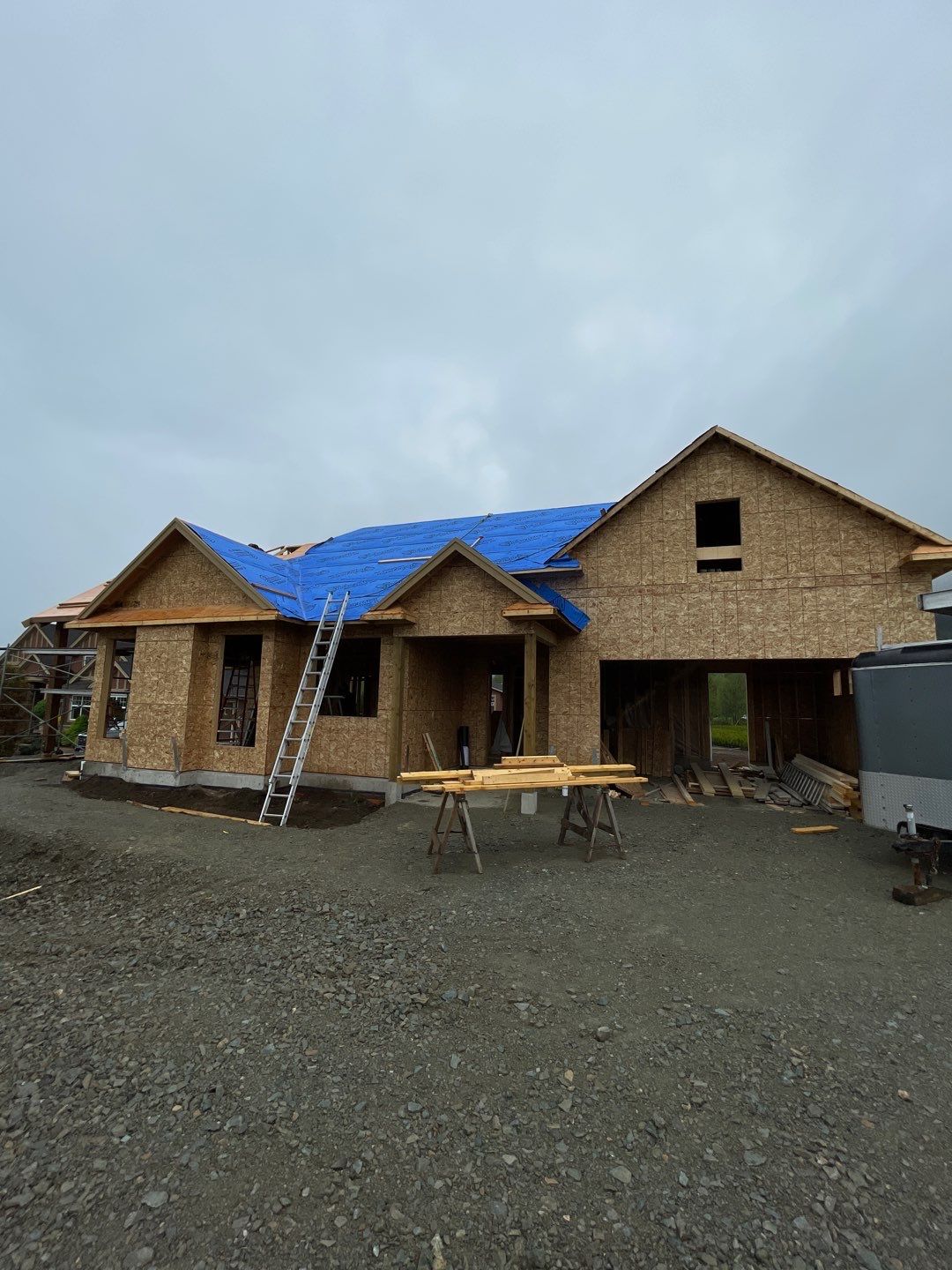 Residential Roofing Installation upgraded venting and hip and ridge capping by Top Notch Roofing Inc