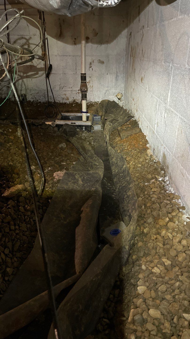 Crawl Space Waterproofing & Encapsulation using GrateProducts by Toledo Basement Repair