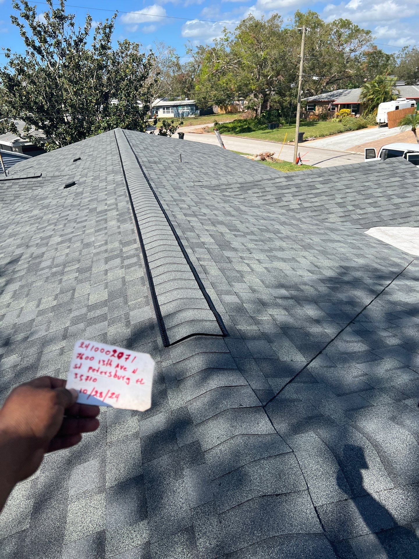 Project in St. Petersburg 33710 by Mitchell Roofing Company LLC 