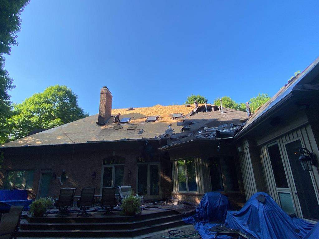 Residential Roofing Installation using GAF Timberline HDZ Barkwood by Nitro Roofing and Construction