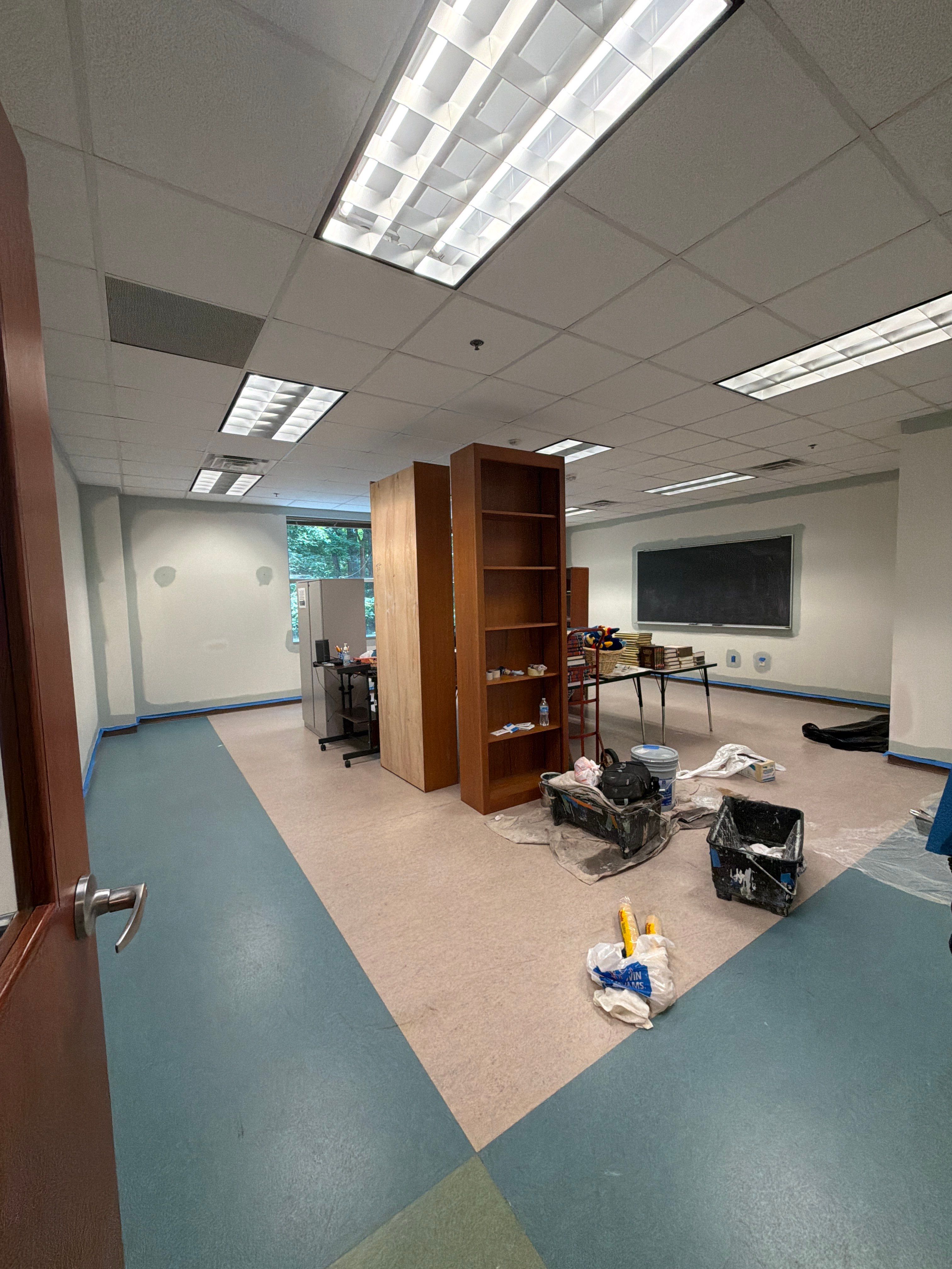 Interior Painting – Beth Myers Synagogue by Billy Weatherspoon Contractor