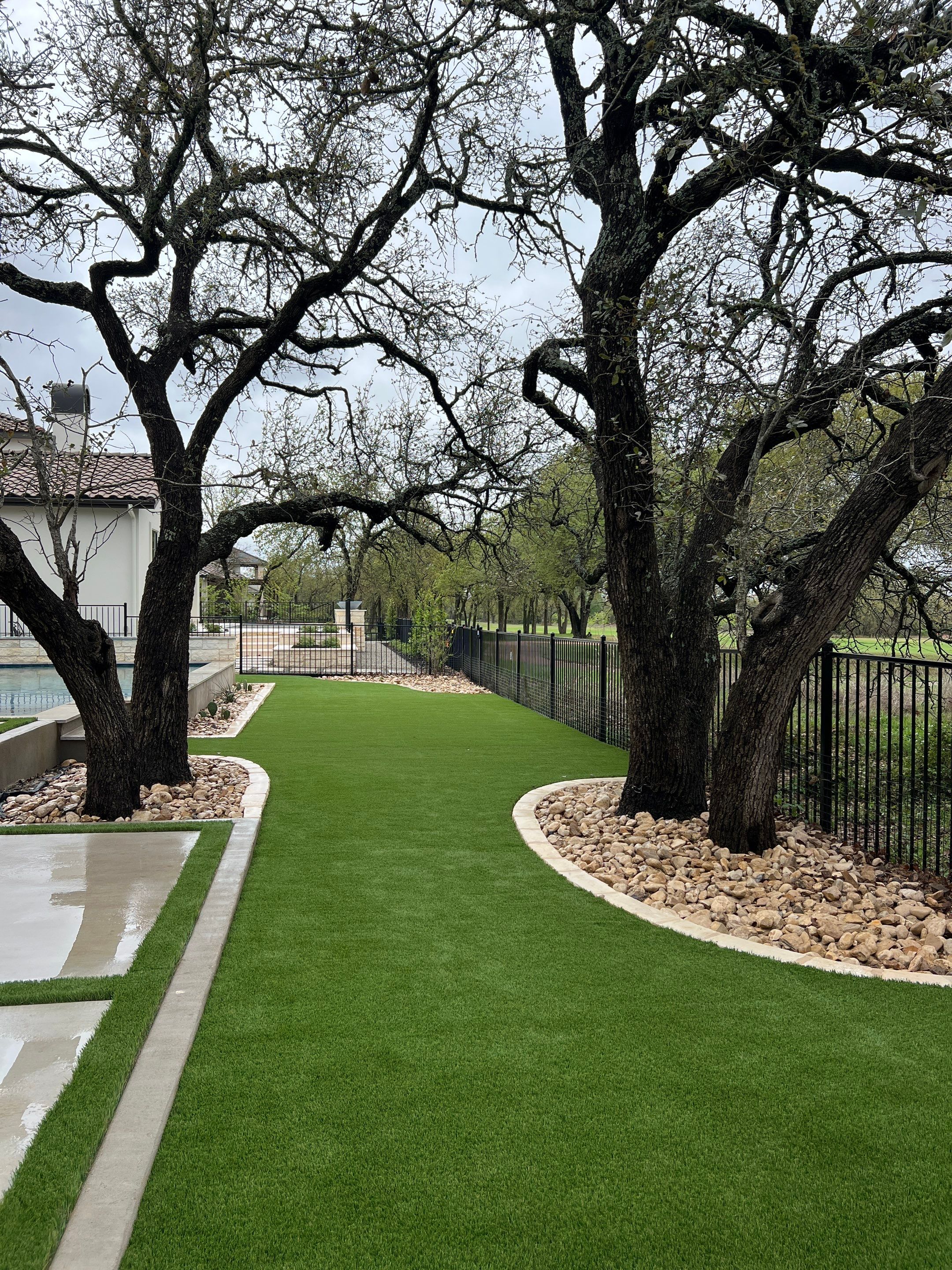Synthetic Turf Installation using Kora Pro by Turf Concepts