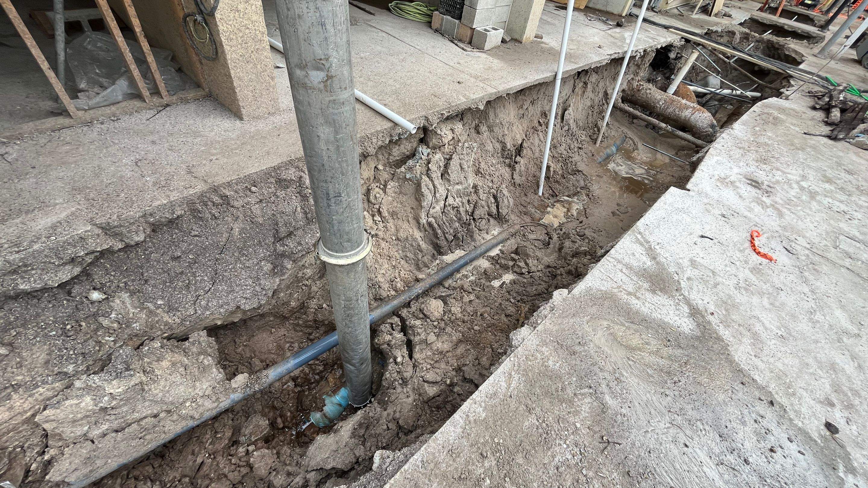 Ritz-Carlton NW Service Area Daylighting by Don Mar, Inc. Storm Water Solutions