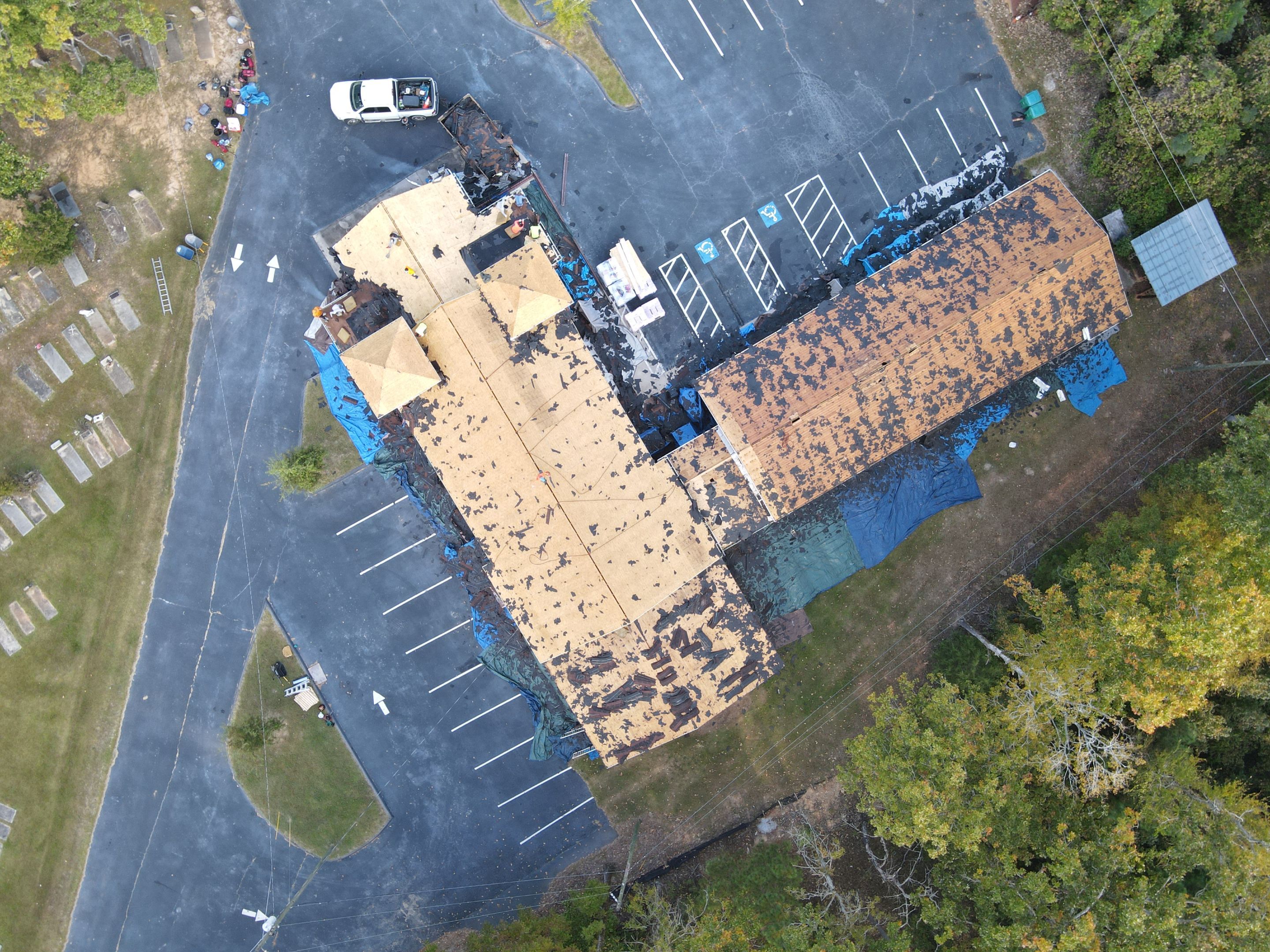 Church Roof Replacement using Owens Corning by Inspector Roofing and Restoration