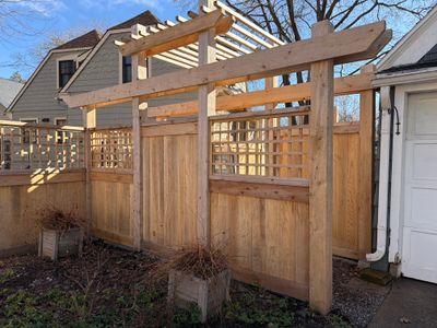 Custom Cedar Fencing