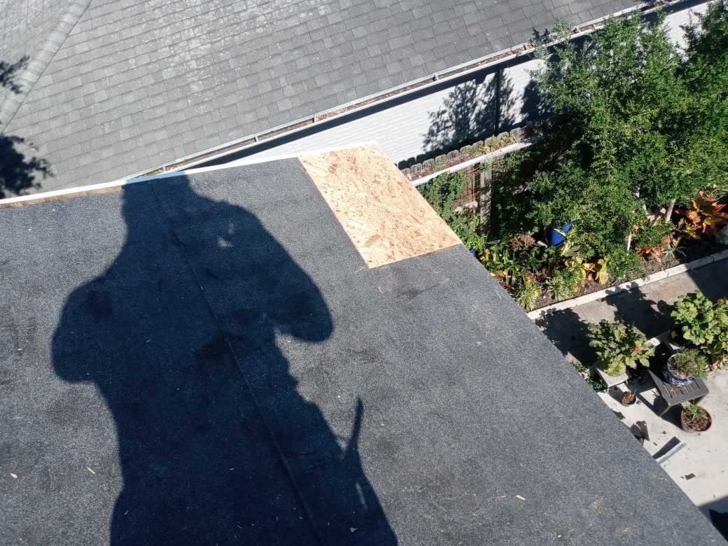 Its to Hot! Insulate this roof by Bayfront Roofing and Construction
