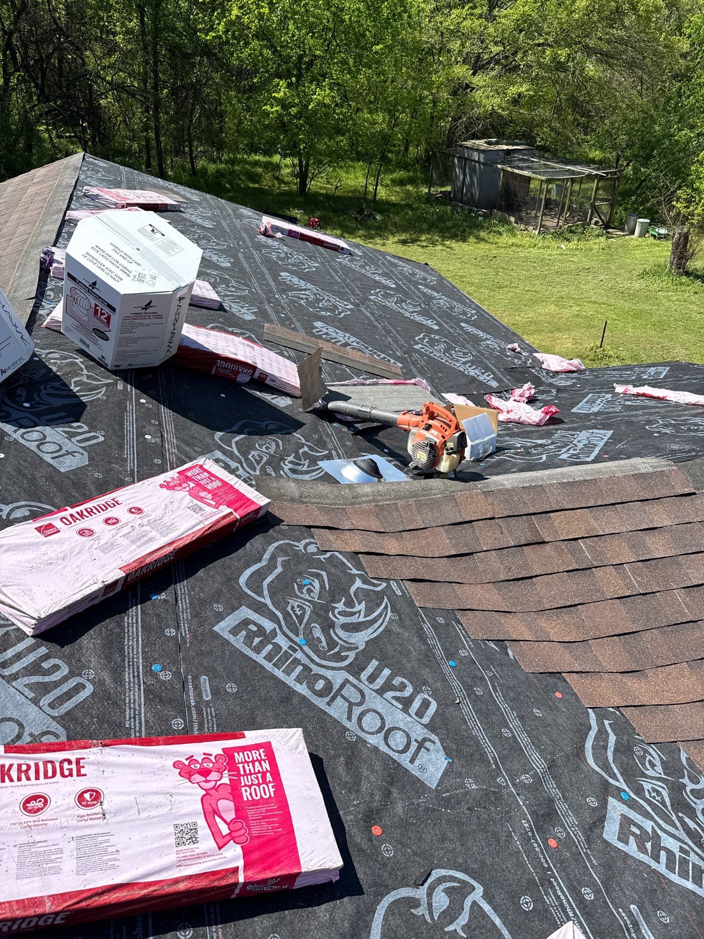Owens Corning Oakridge Brownwood by In & Out Construction & Remodeling, LLC