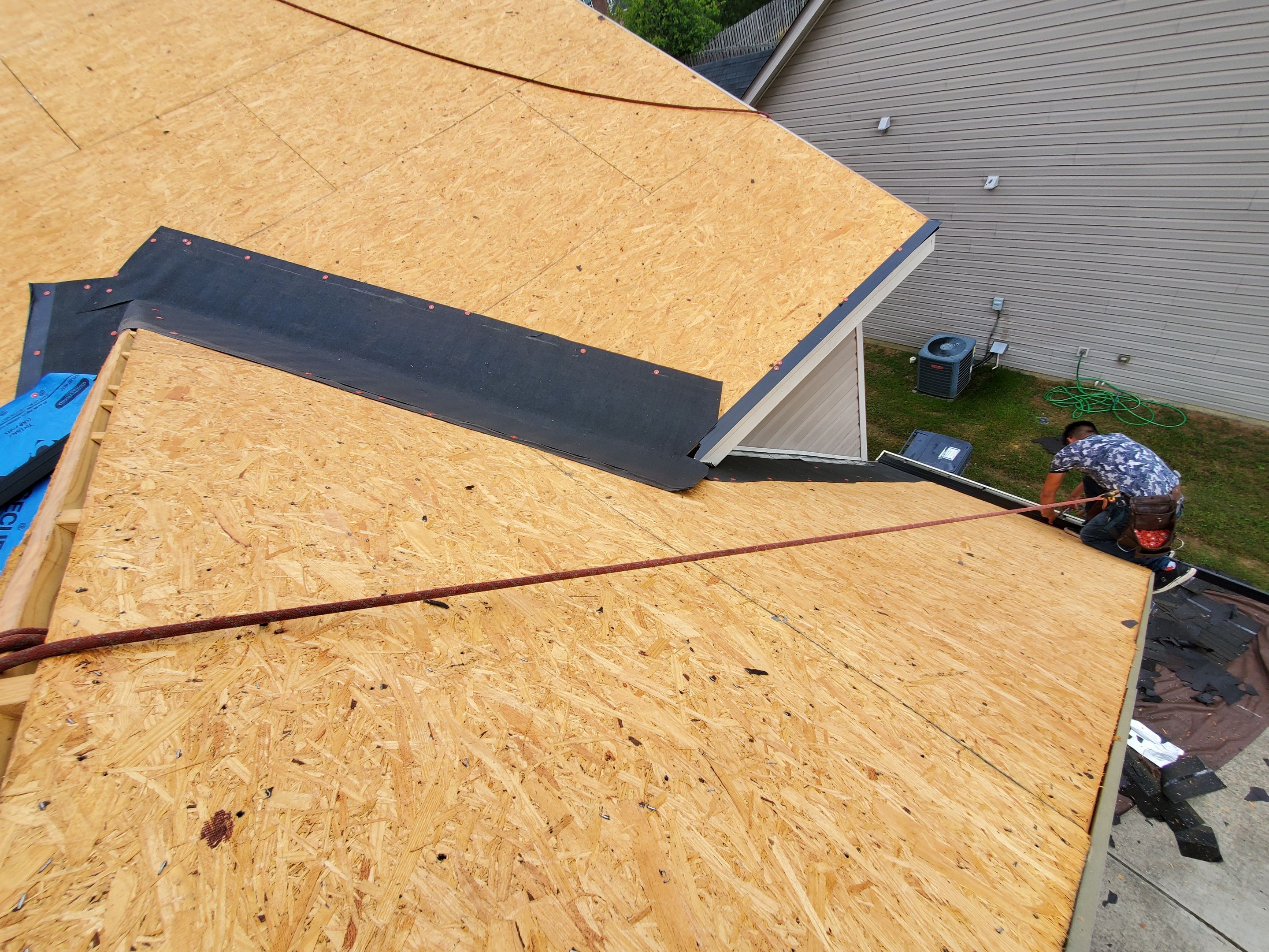 Residential Roofing Installation using Owens Corning by Inspector Roofing and Restoration