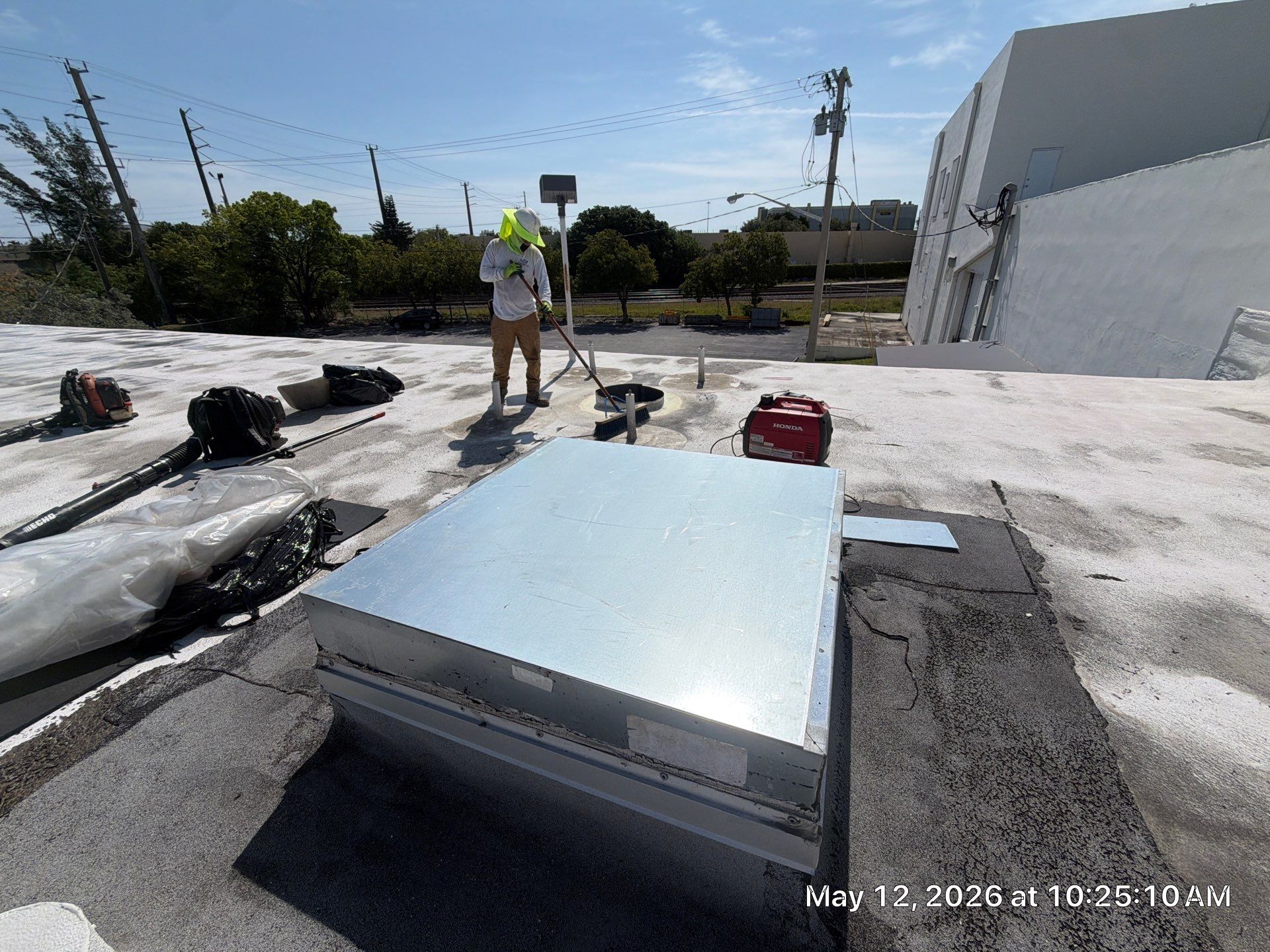 Fort Lauderdale Commercial Roof Restoration and Reflective Coating Installation by Roof King LLC