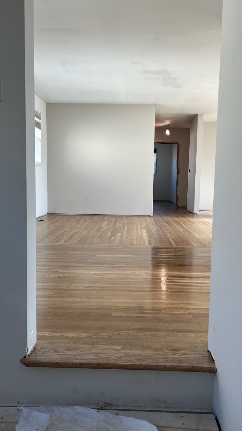 Repair and Refinish for hardwood floors  by Footprints Floors of Nashville