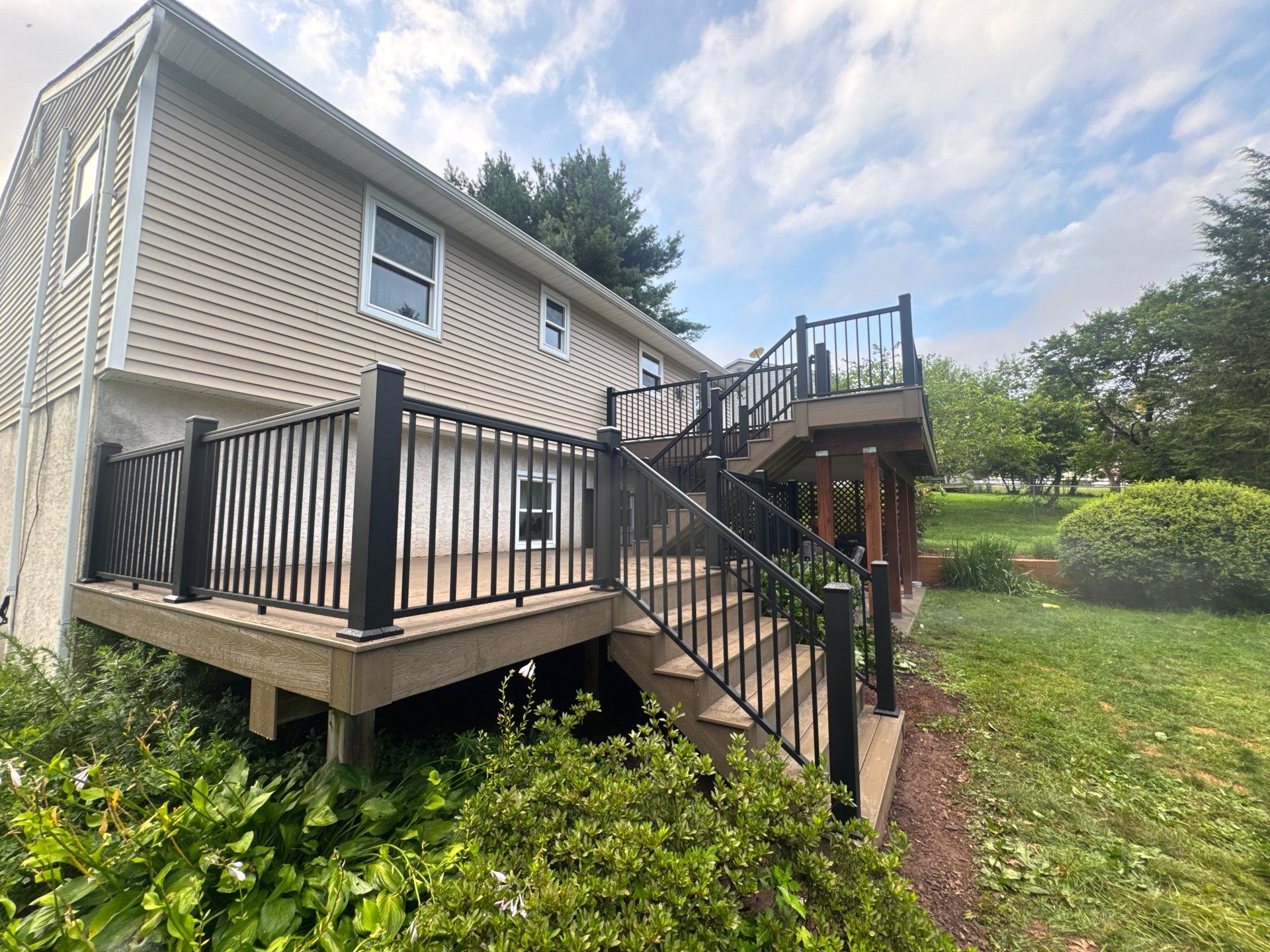 Project in Pottstown by deck guardian