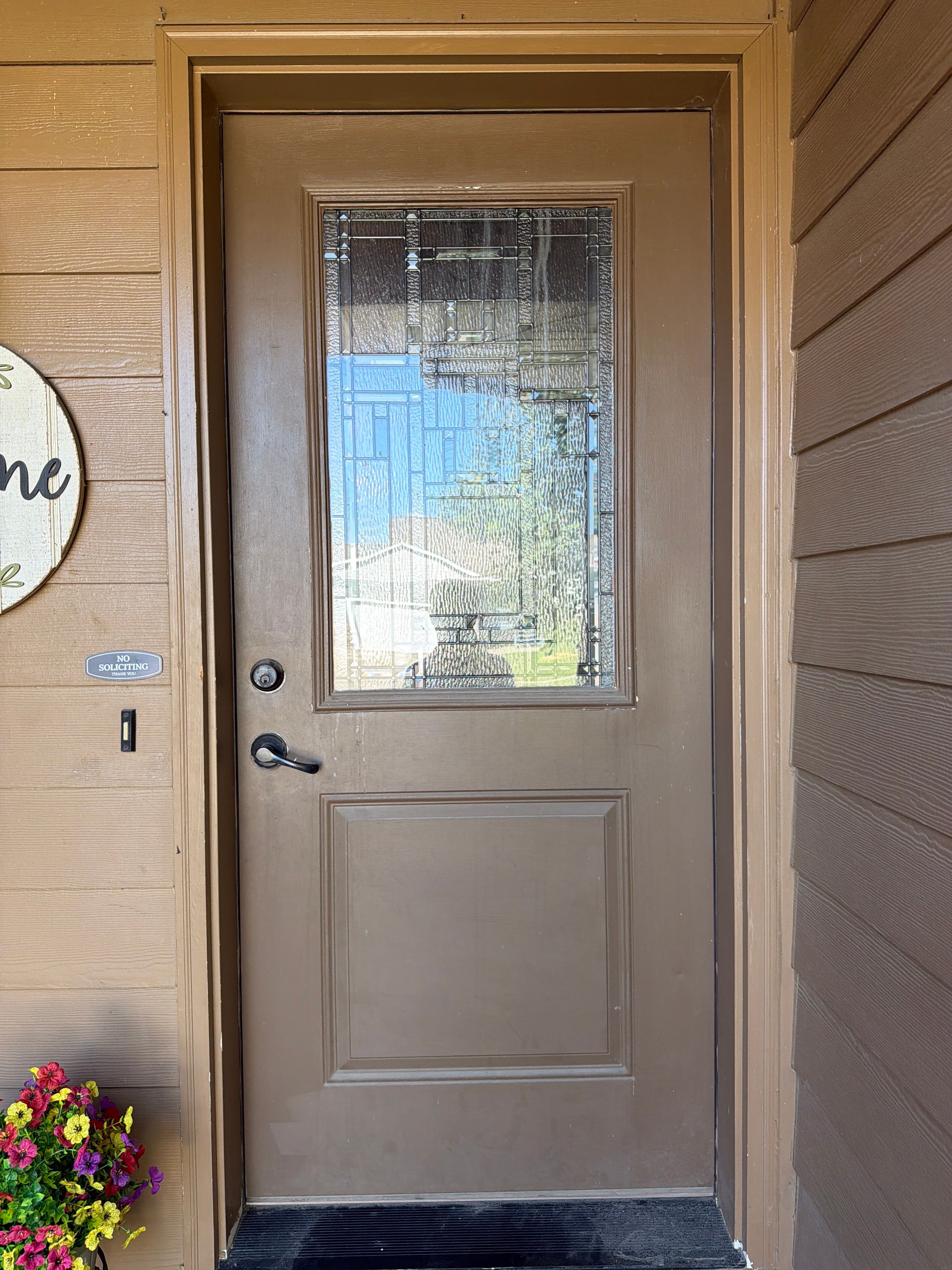 Full Exterior Residential Painting and Siding Refresh in Tea by Select Painting, Coatings & Garage Cabinets