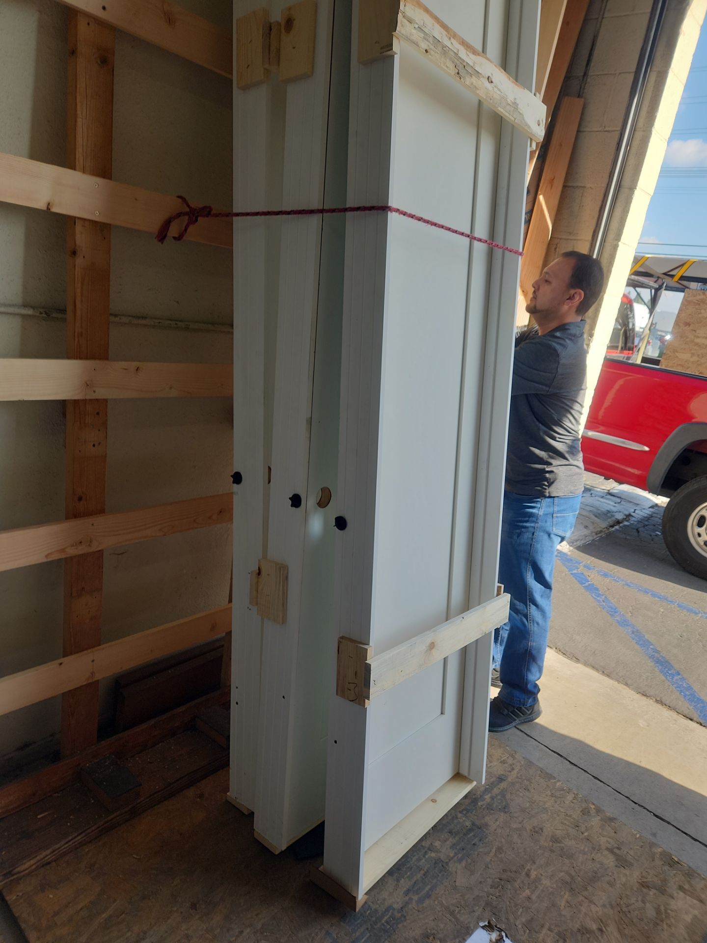 Supplying and Delivering windows and doors for a builder by American Window Company
