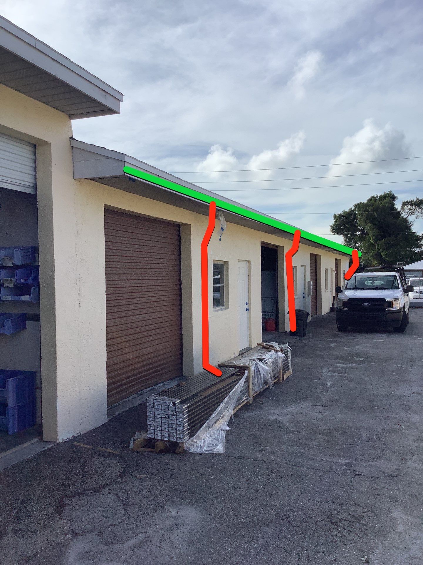 Commercial Gutter System in St. Petersburg FL by Gutter Professor by Gutter Professors