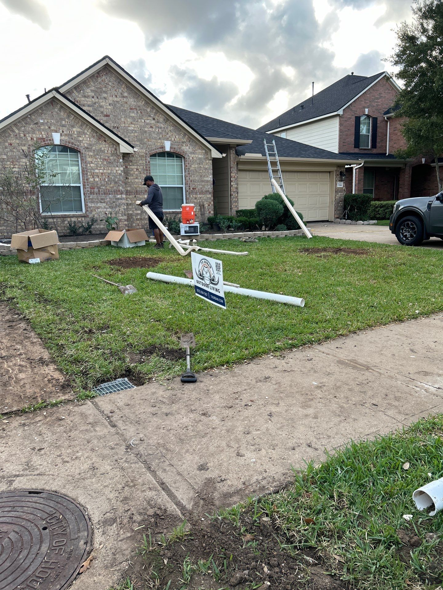 🌳 Mr. Gary – Stormwater Protection & Landscape Renewal by Texas Urban Elements