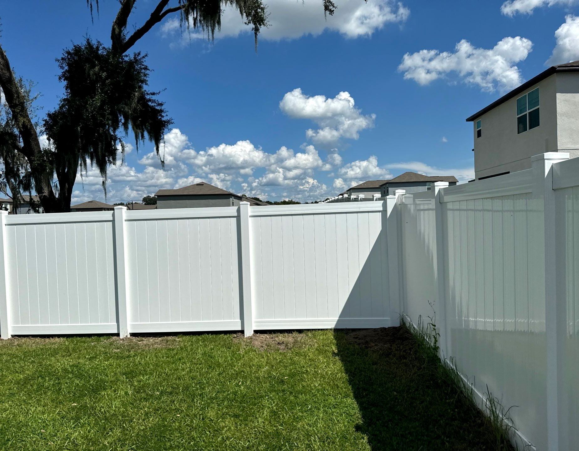 Vinyl Fence Installation using 6Ft White Vinyl Privacy Fence by Asap fence and gates, LLC