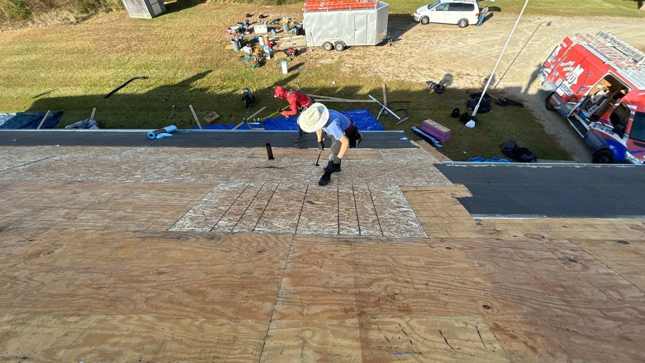Roof Replacement using CertainTeed Landmark by 180 Contractors
