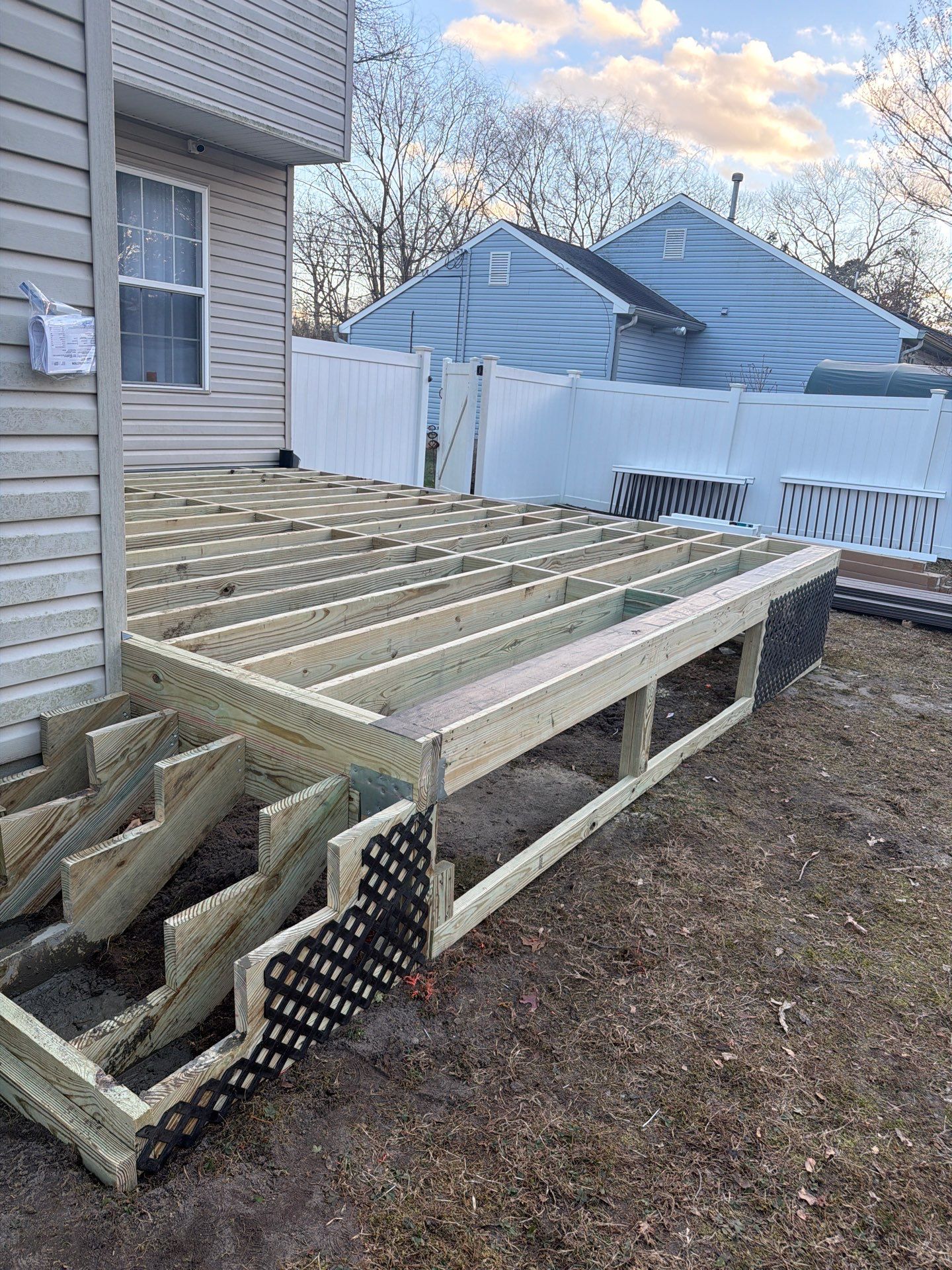 Deck Resurfacing and New Railings on a Porch in Lacey Township, New Jersey by deck guardian