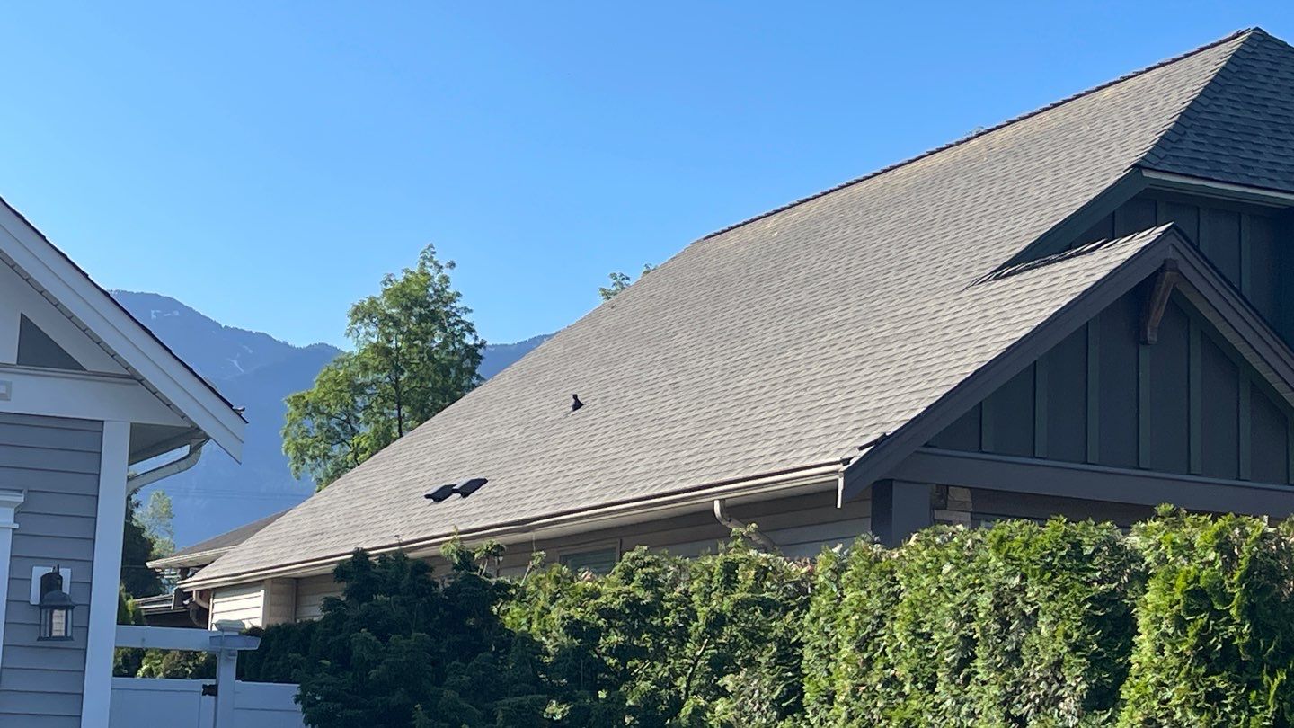 Residential Re-Roof using GAF weathered wood HDZ shingles by Top Notch Roofing Inc