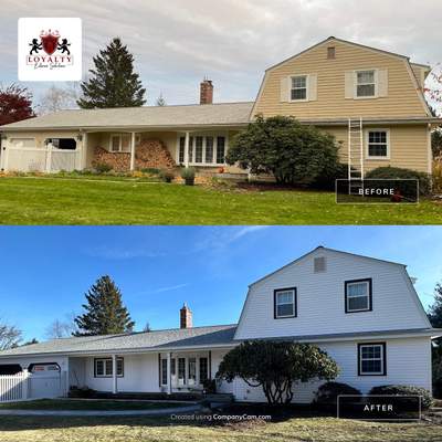 Siding Installation using Everlast Composite