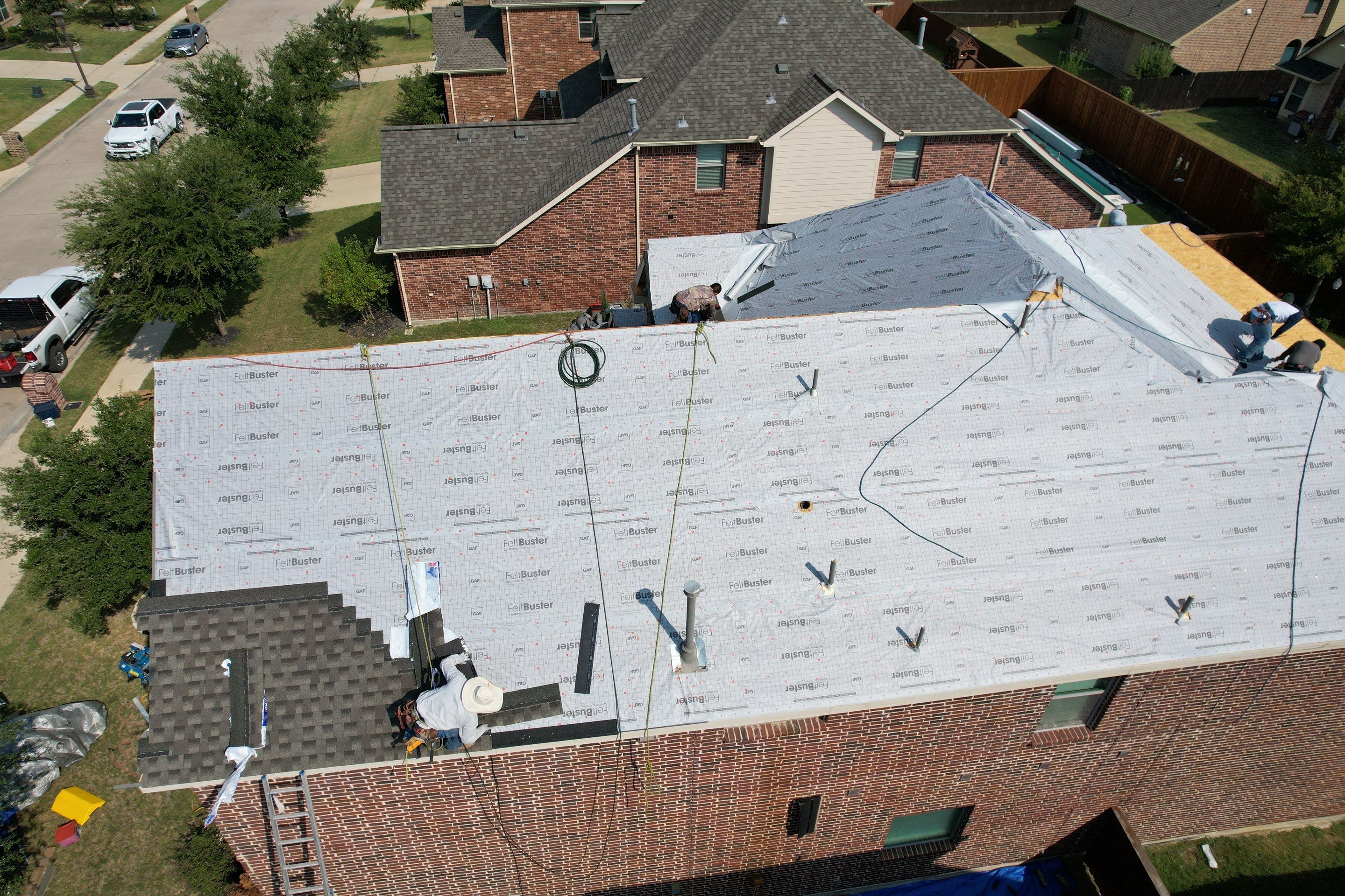 Project in Keller  by Zeus Exteriors