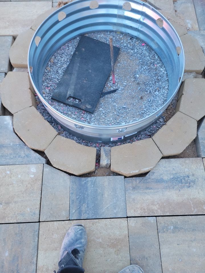 Outdoor kitchen by Clays Services Inc