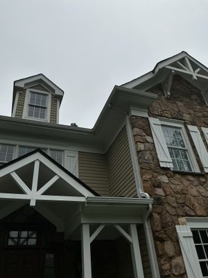 Window Cleaning in Mendham, NJ — Gallo Bros job photo