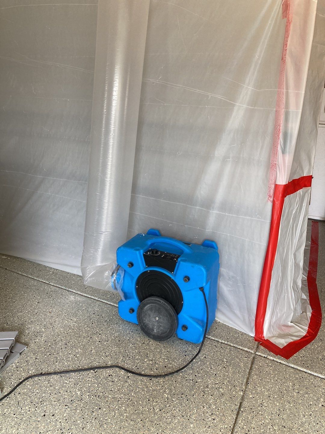 Mold Remediation using Containment by Accountable Home Services