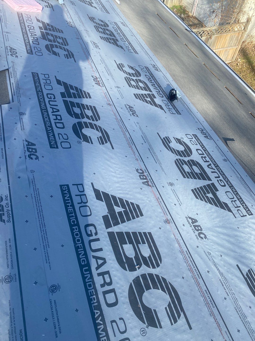 Residential Roofing Installation using Owens Corning Oakridge, Desert Tan by Absolute Roofing and Construction