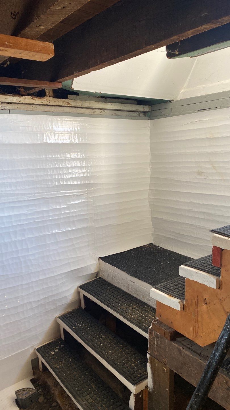 Interior Basement Waterproofing System by Toledo Basement Repair 