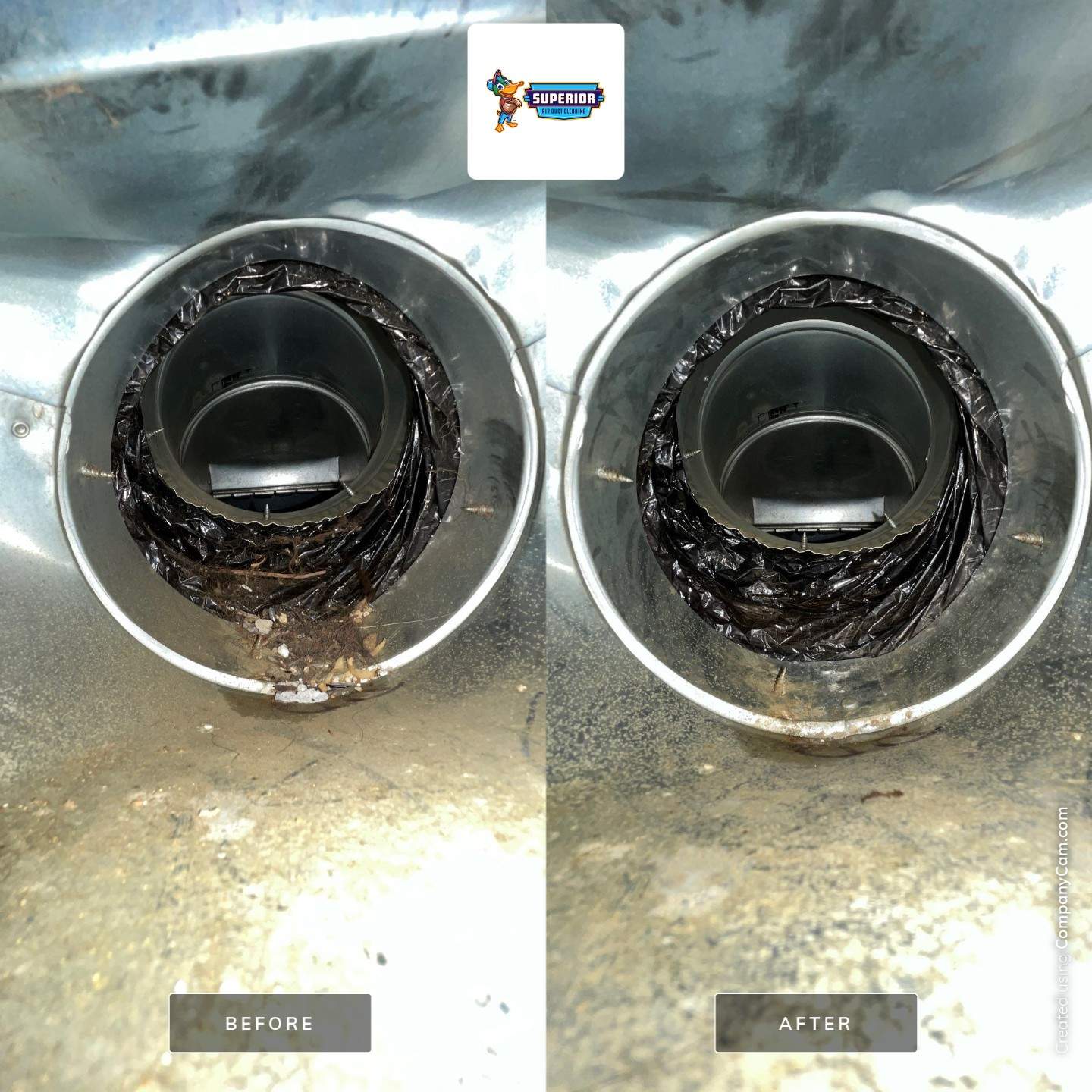 Air Duct Cleaning With a Vacuum Truck in Zelienople, PA by Superior Air Duct Cleaning