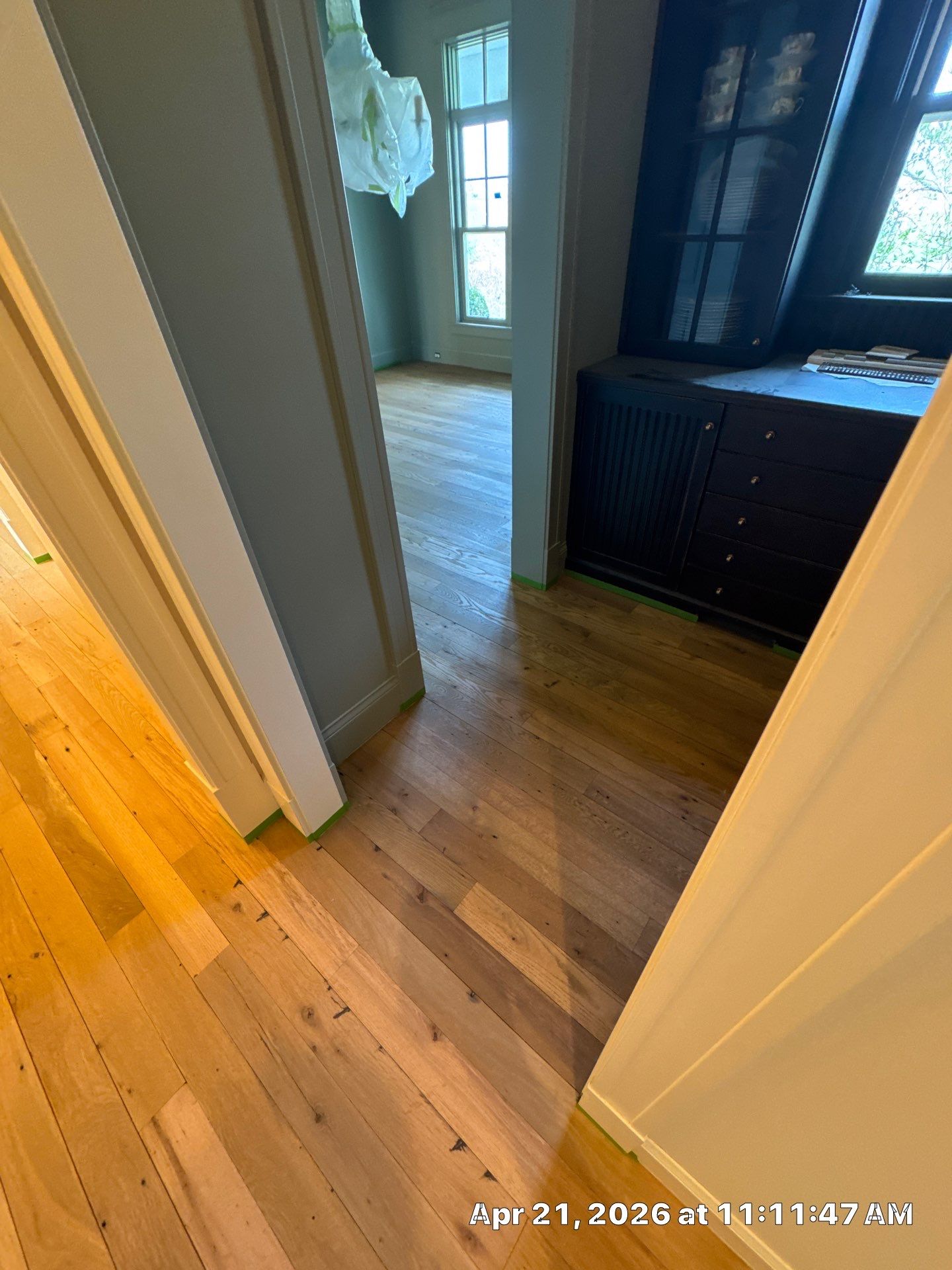 Sand and Finish, Herringbone Feature! by RTBaldwin Hardwood Floors